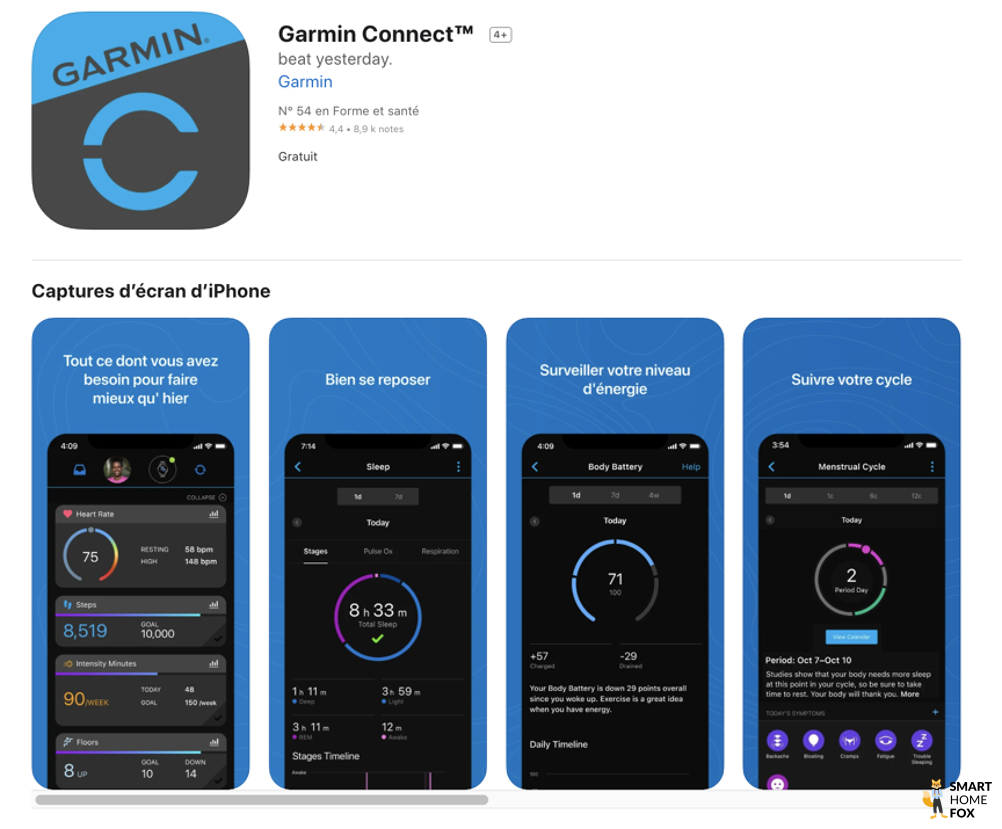 Garmin fenix top 5x iphone